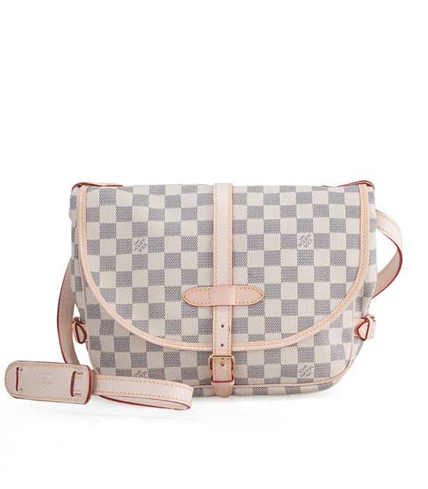 7A Replica Louis Vuitton Damier Azur Canvas Saumur N48202 - Click Image to Close